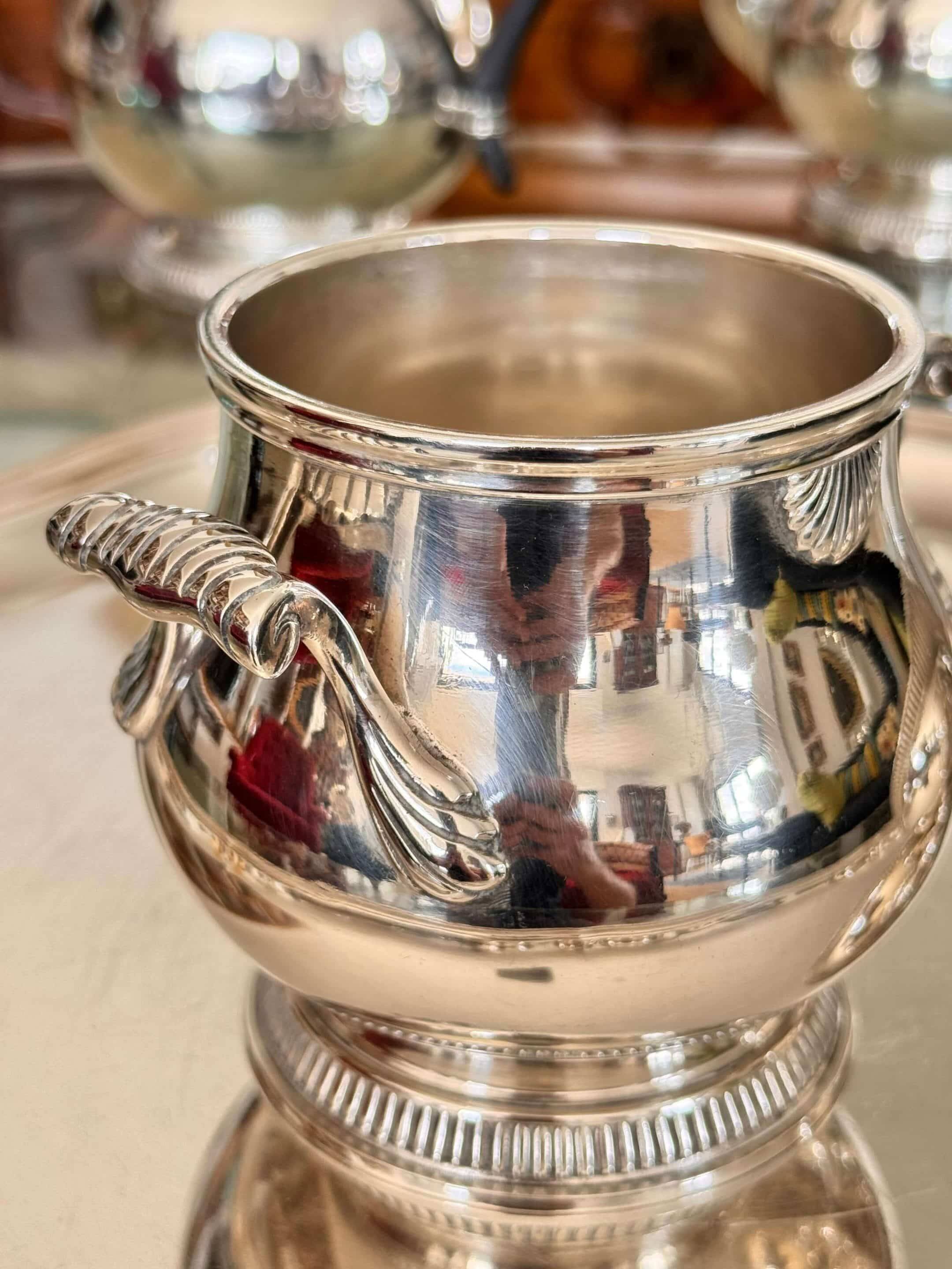 Antique Ercuis tea and coffee set from the 1960s