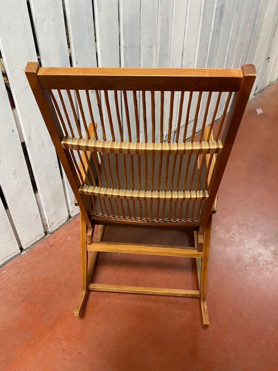 Rocking chair by Deutschen Werkstätten Hellerau, circa 60