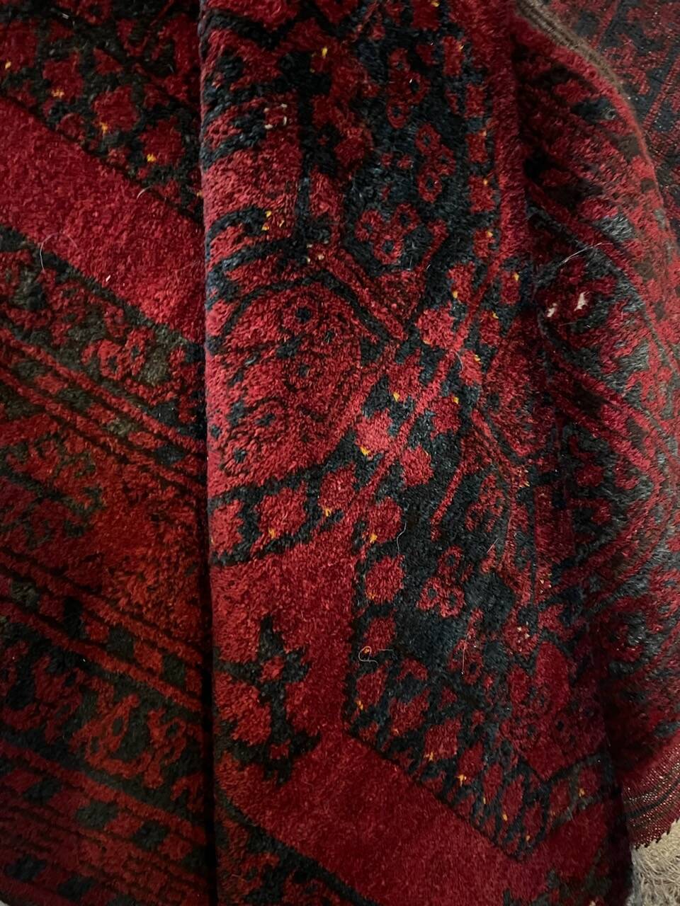 Afghan rug 205x130 cm handmade