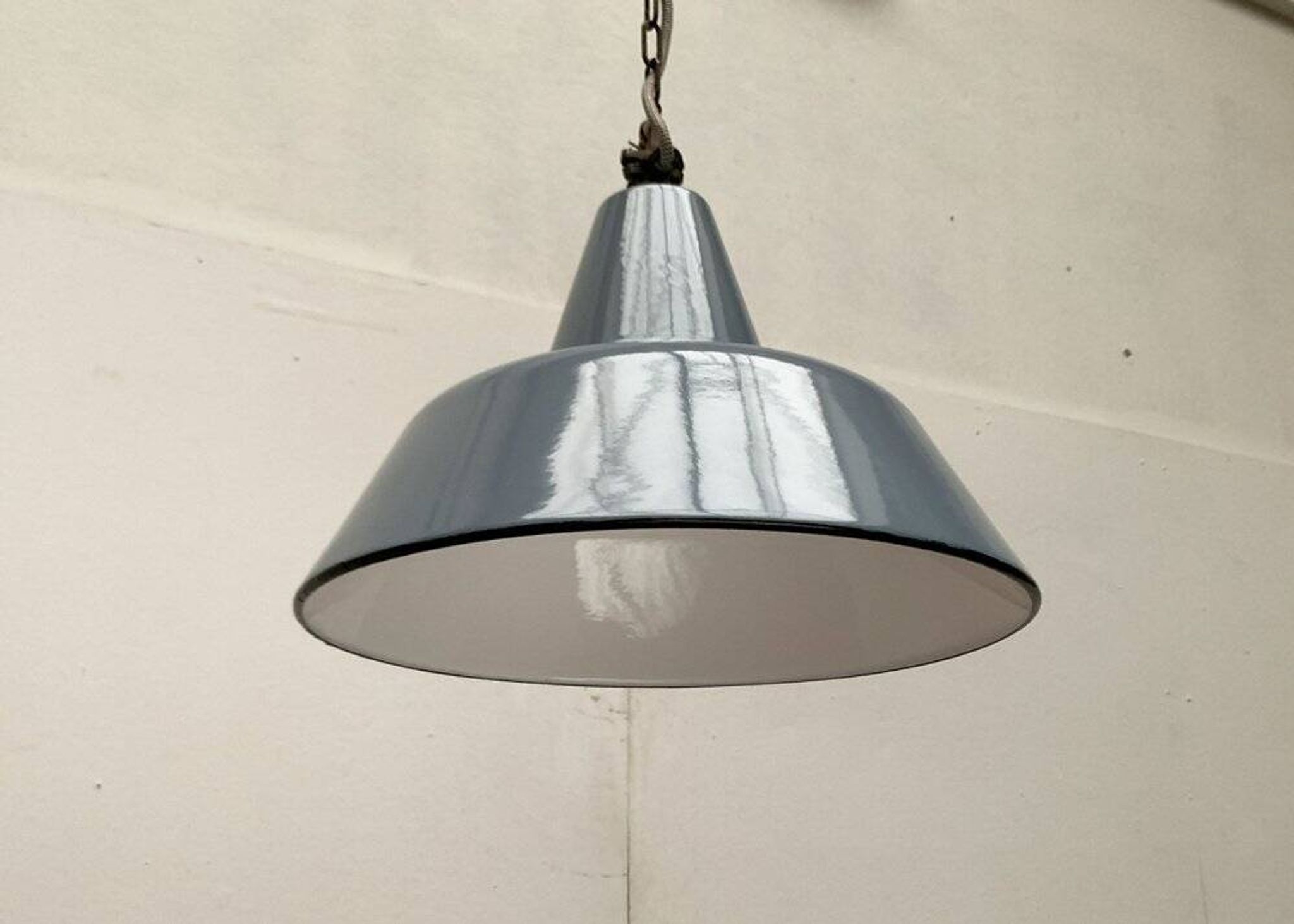 Suspension Atelier Enamel Mid-Century, 1960s