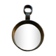 Round metal mirror