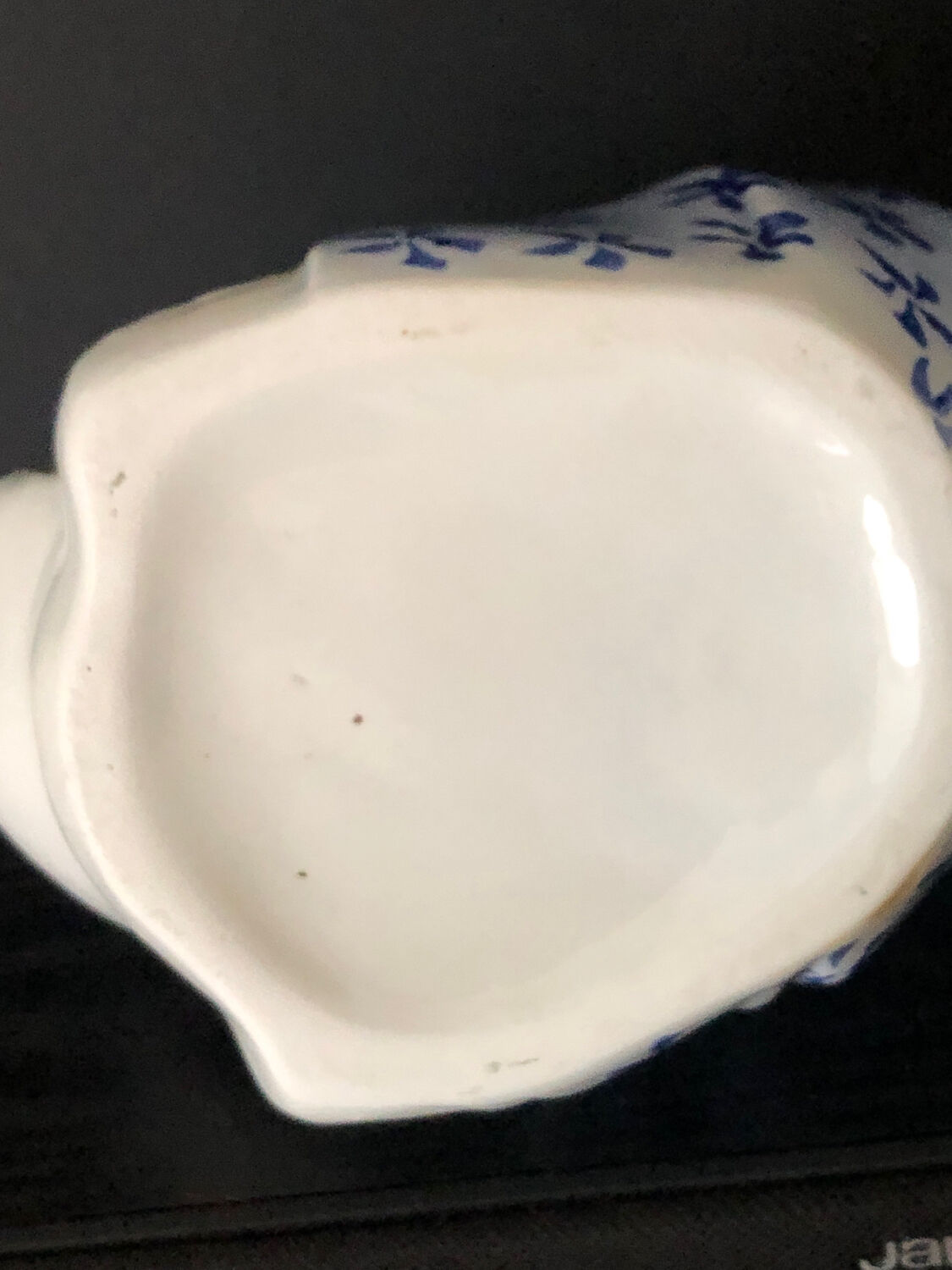 Teapot earthenware decoration vintage hen