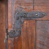 Pair of antique corner cabinets, Italy 17th century restored