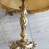 Lampe de chevet tripode en bronze