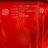 Pair of armchairs vicario bordeaux by Vico Magistretti for Artemide, 1970