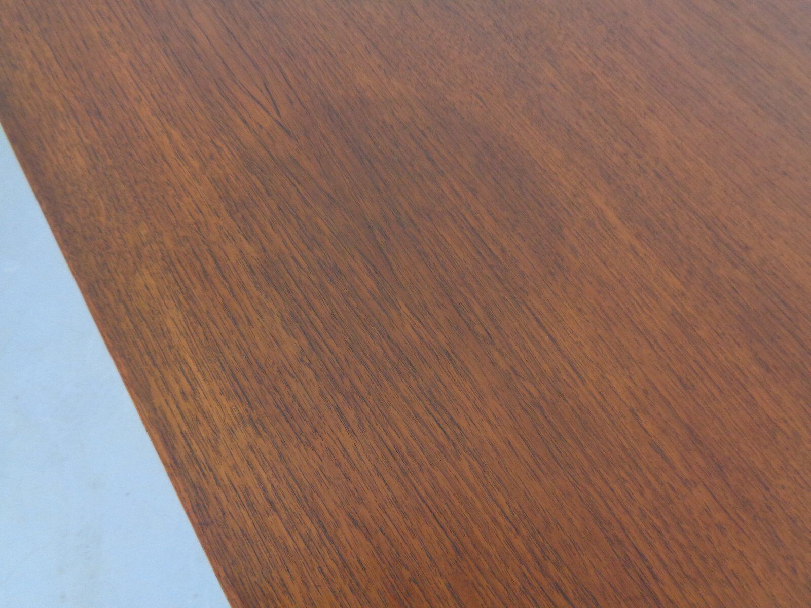 Vintage Teak and Steel Desk, Denmark, 1960s