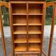 Louis XV display cabinet in solid wood from the 1970s.