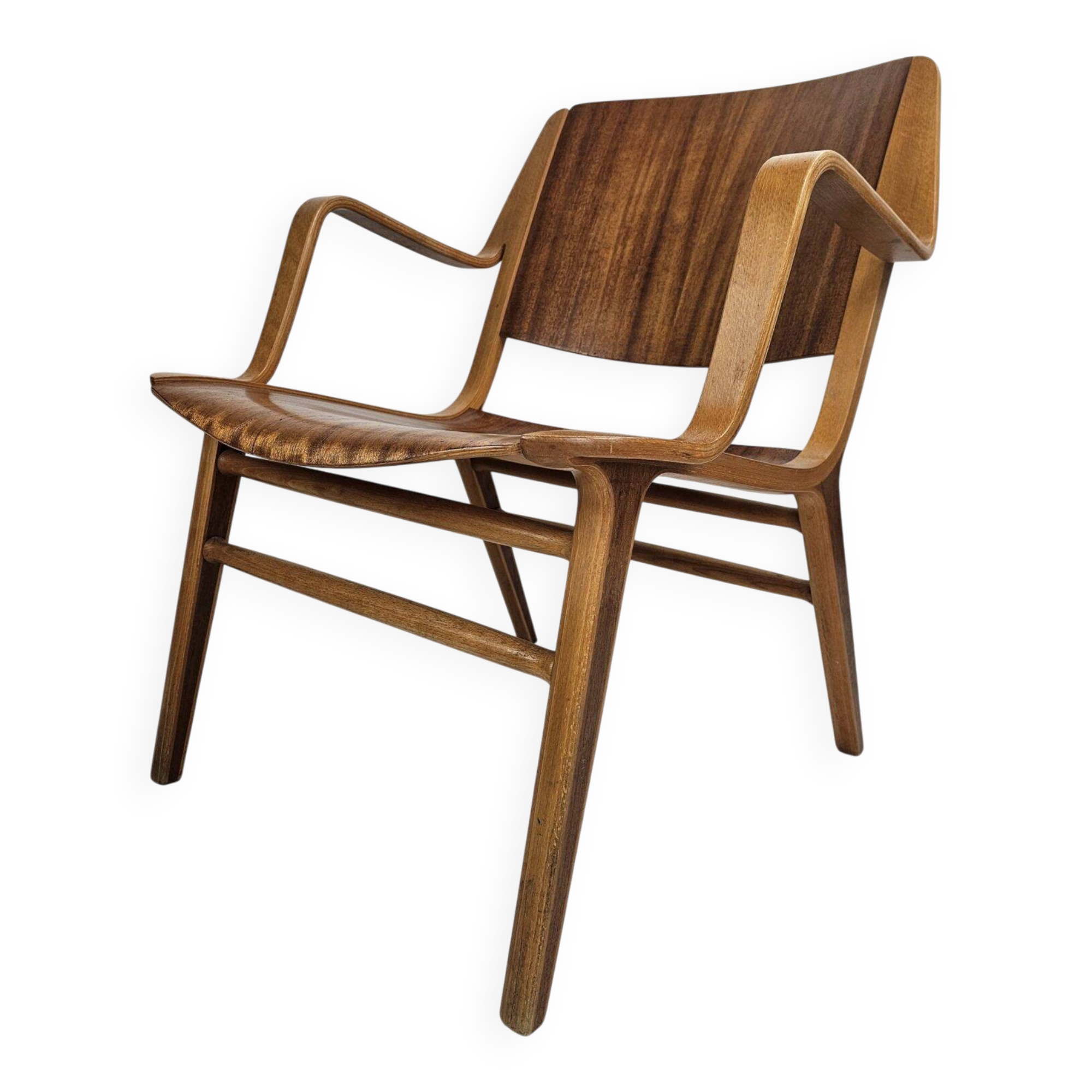 AX lounge chair by Peter Hvidt & Orla Mølgaard Nielsen for Fritz Hansen, 1950s