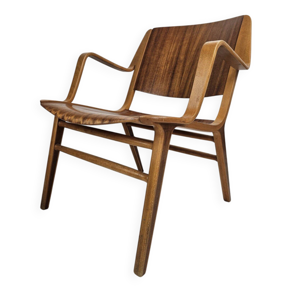 Fauteuil AX par Peter Hvidt et Orla Mølgaard Nielsen pour Fritz Hansen, années 1950.