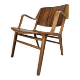 Fauteuil AX par Peter Hvidt et Orla Mølgaard Nielsen pour Fritz Hansen, années 1950.
