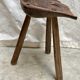 Tabouret art populaire brut
