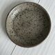 Large antique pyrite stoneware dish