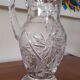TBE hand-cut crystal carafe or 28cm pitcher