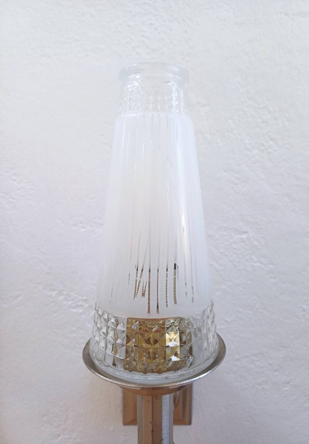 Paire d'appliques murales des années 1950