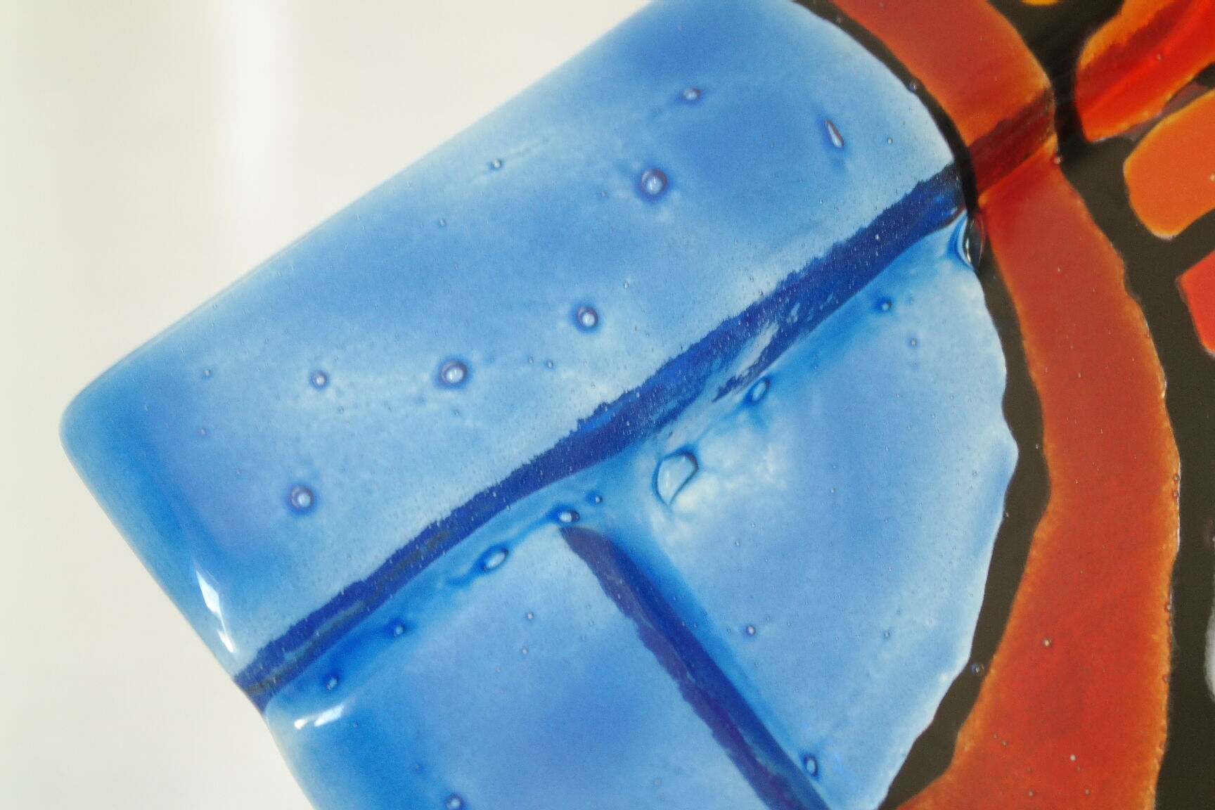 Empty murano glass pocket