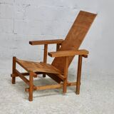 Armchair after Gerrit Rietveld. Circa 1970