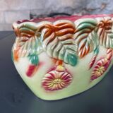 Slush planter with flower patterns