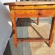 wooden table, bistro, countryside
