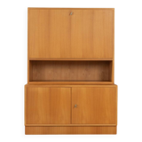 1960s two-piece secretary desk