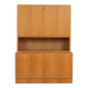 1960s two-piece secretary desk
