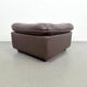 Mid-Century DS 11 Ottoman in Brown Leather from de Sede, Switzerland, 1960s