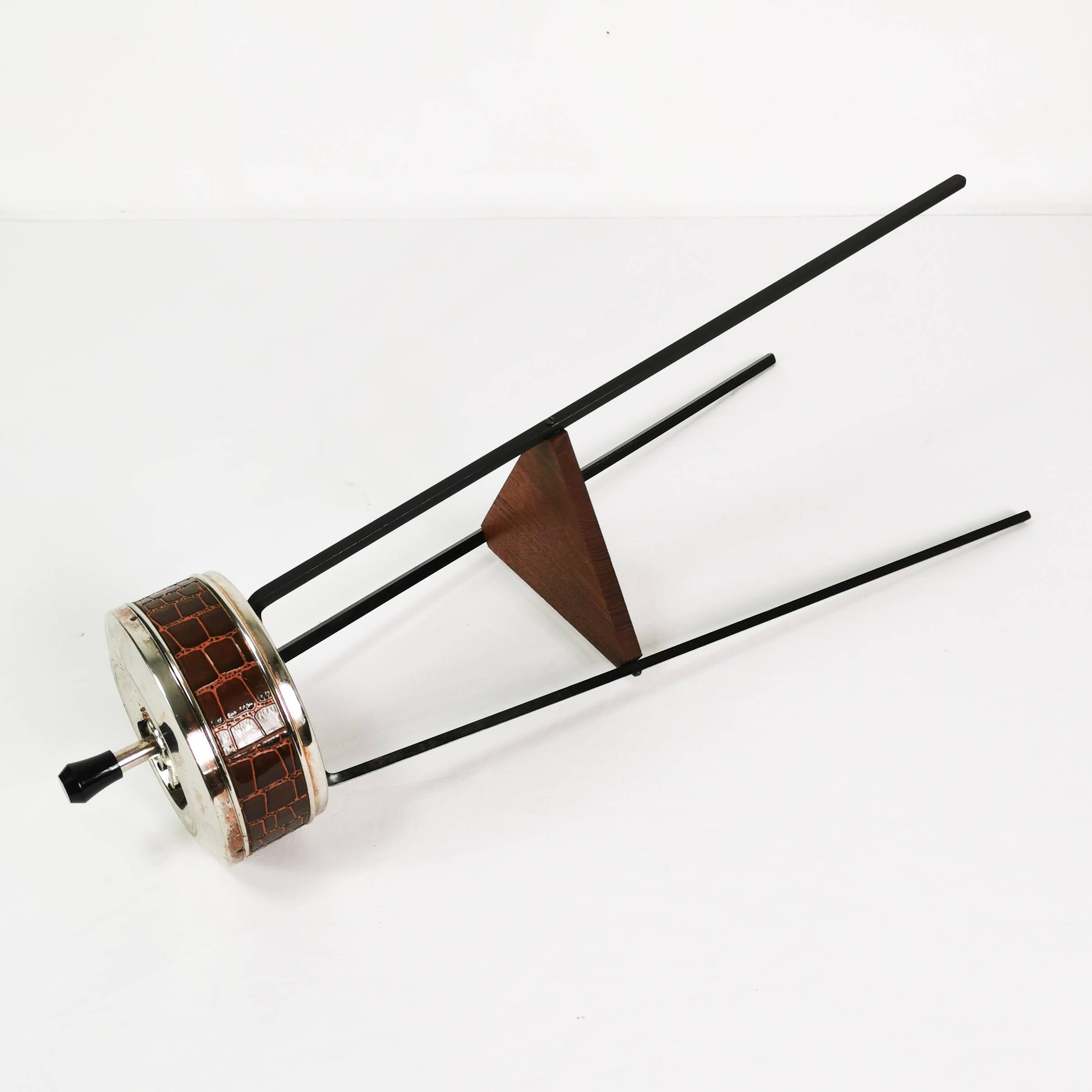 Modernist floor ashtray, Germany, 1970s.