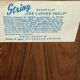 Scandinavian library Nisse Strinning 1960