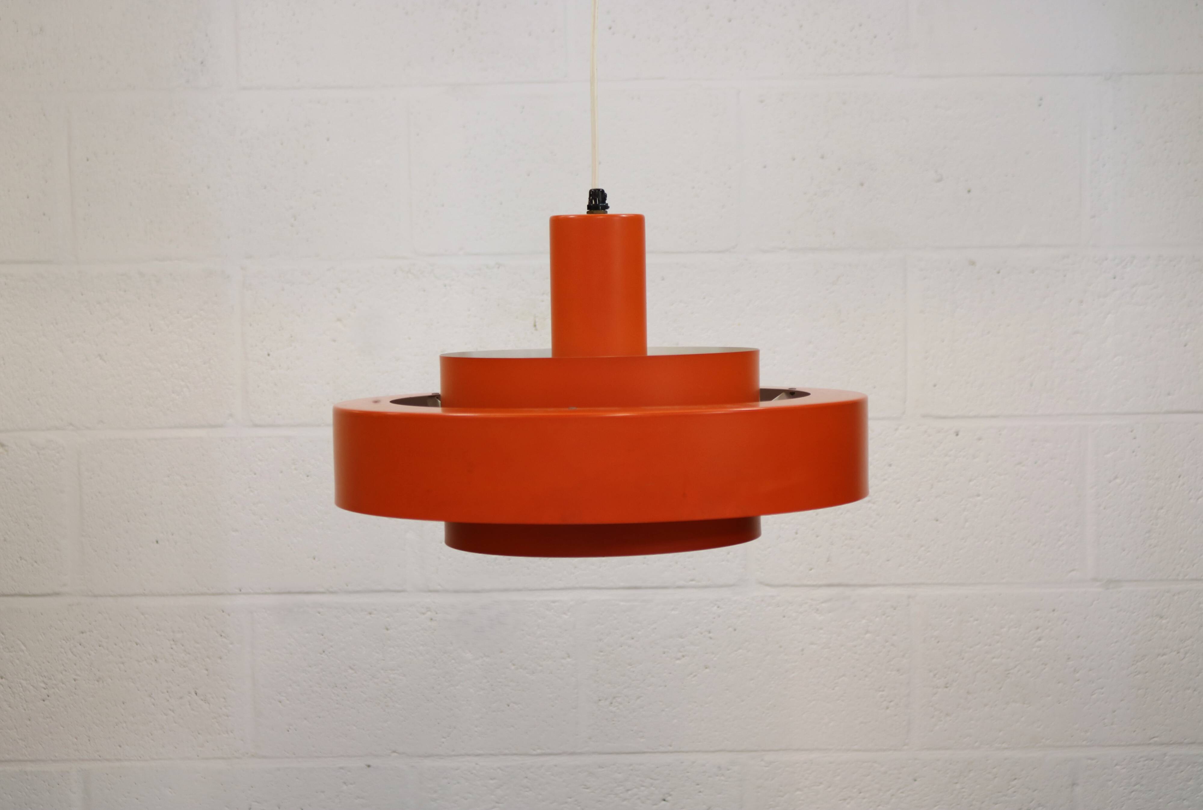 Mid-century modern hanging lamp by Jo Hammerborg - Fog & Morup - model Equ