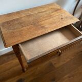 Wooden desk year 50 feet turned