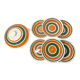 Service in faience of Gien 70s