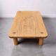 Table basse des années 60 en bois de style Perriand et Chapo, Pays-Bas.
