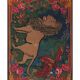 Vintage hand-embroidered textile 175x242 cm