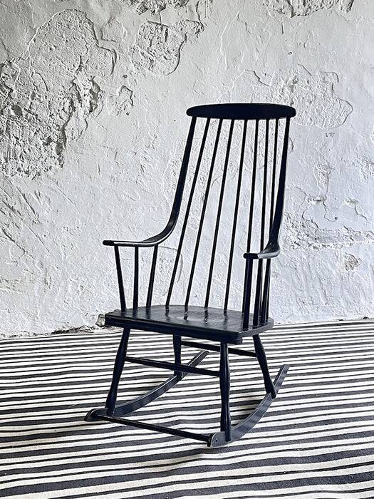 Grandessa rocking chair by Lena Larsson, Nesto, Sweden, 1960s