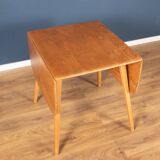 Retro Blonde Ercol Model 383 Dining Table & Four Model 370 Windsor Kitchen Dining Chairs