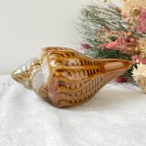 Vintage 50s shell ceramic ashtray