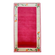 Hand-tufted wool rug "Blütenbordüre" Tisca 1980s France