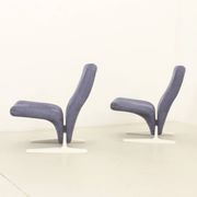 Paire de fauteuils Concorde de Pierre Paulin pour Artifort, 1966