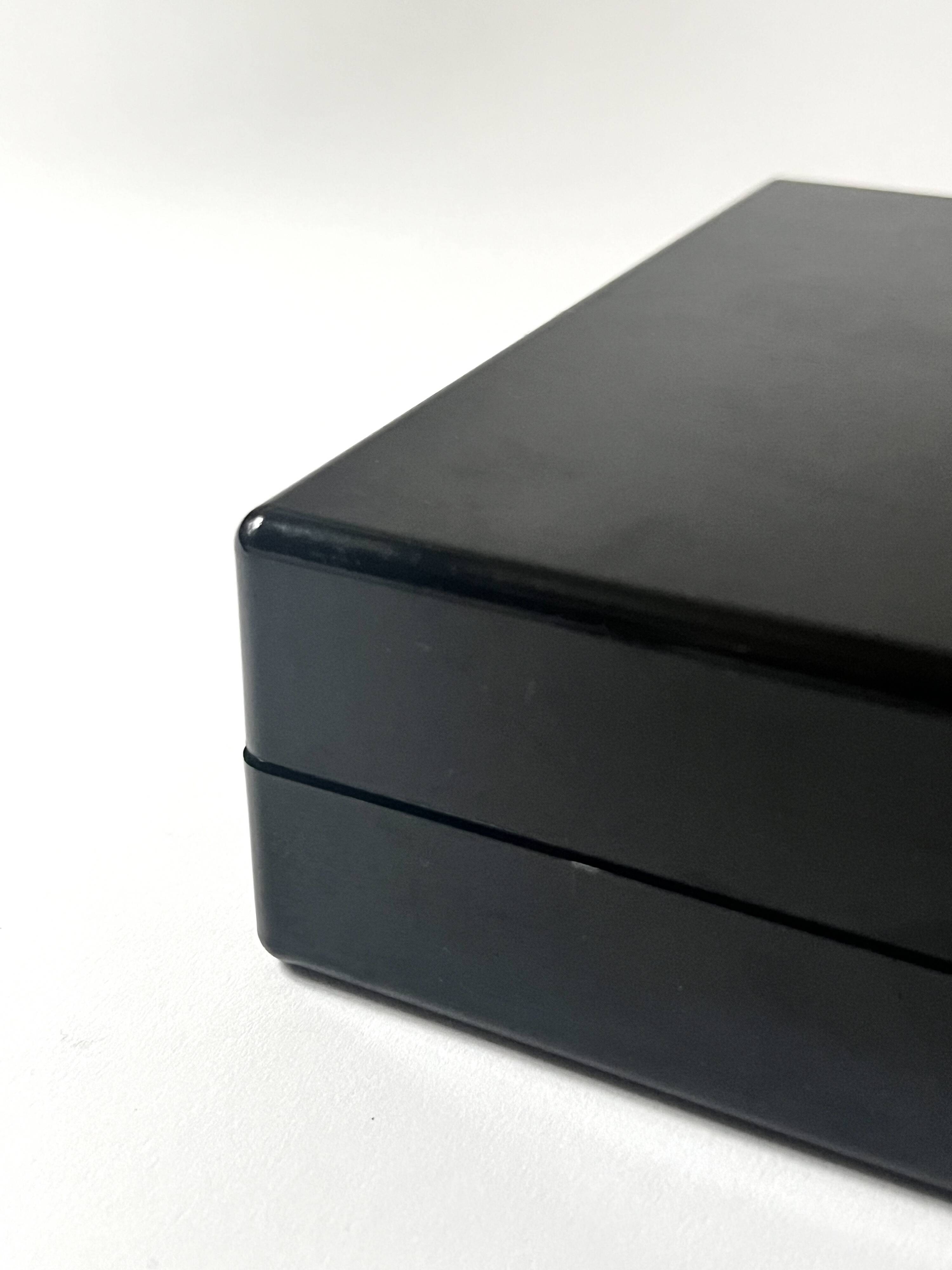 Tray - Closed storage box with lid by Parco Rabanne, around the 1970s.
