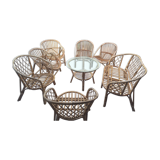 Rattan garden set