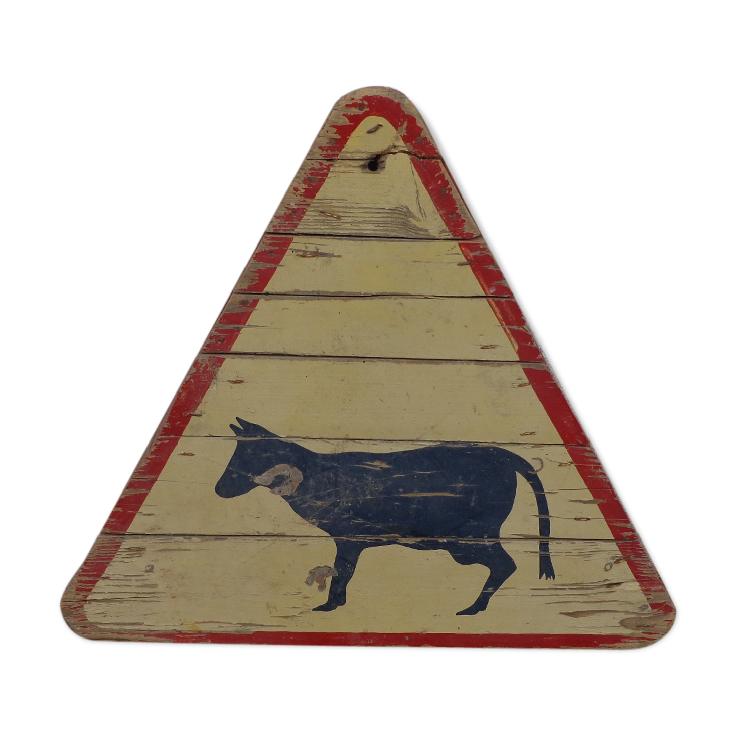 Traffic sign animal exit