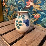 Small ceramic vase with flowers Saint Clement
