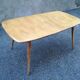 Table rectangulaire pieds compas extensible