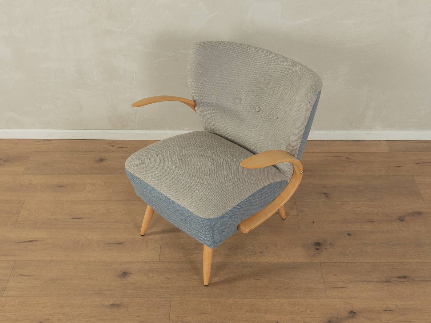 Wonderful two-tone armchair from the 1950s