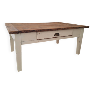 Table basse de ferme campagne
