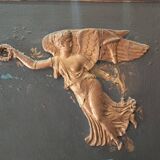 Trumeau mirror, late 19th to early 20th century.