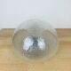 Wall lamp globe Keuco bubble glass space age 70s