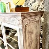 Patinated revamped display case