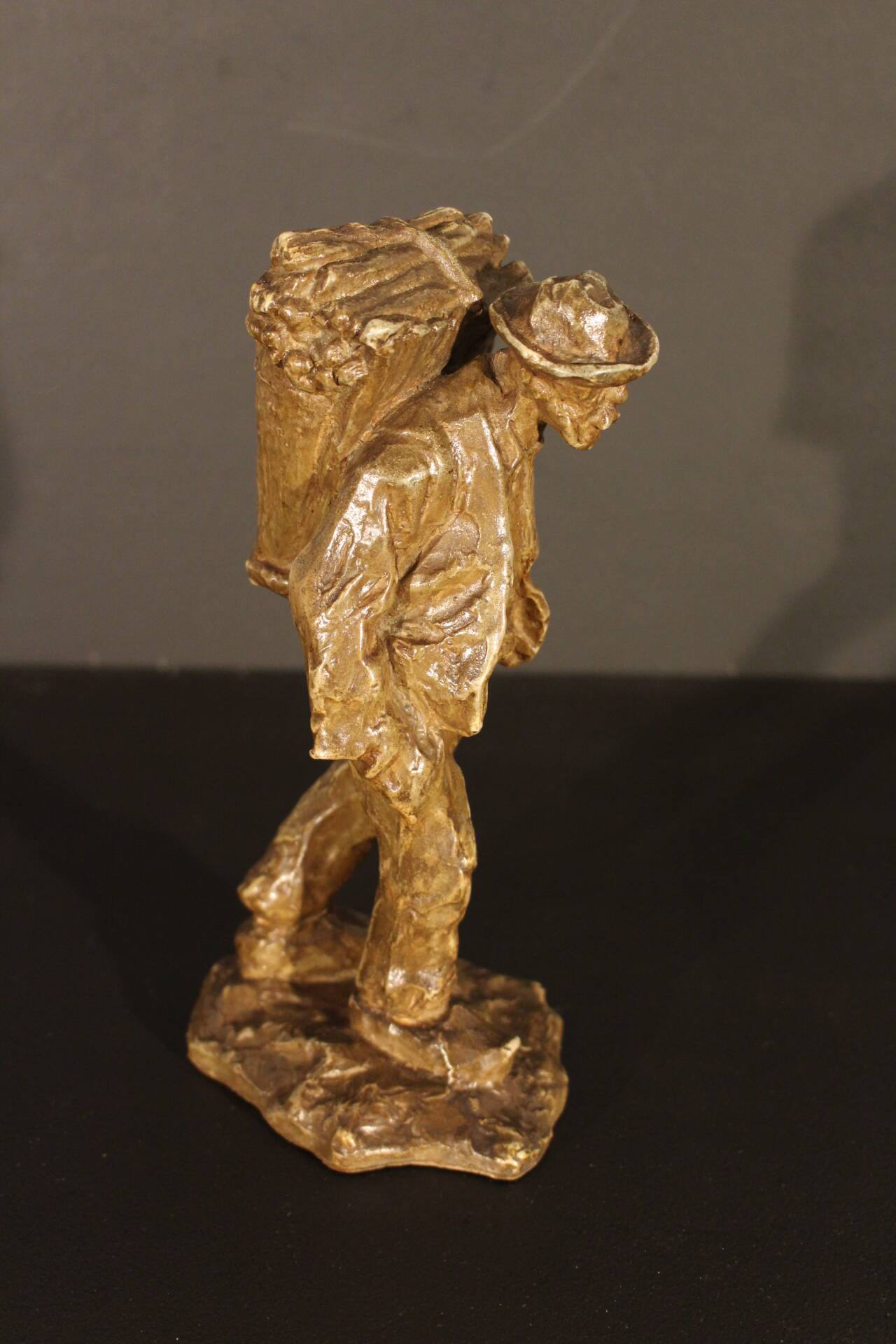Sculpture en grès patiné de Wittmann et Mougin
