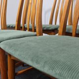 Ensemble vintage de chaises à manger en teck par Niels Koefoed pour Koefoed Hornslet