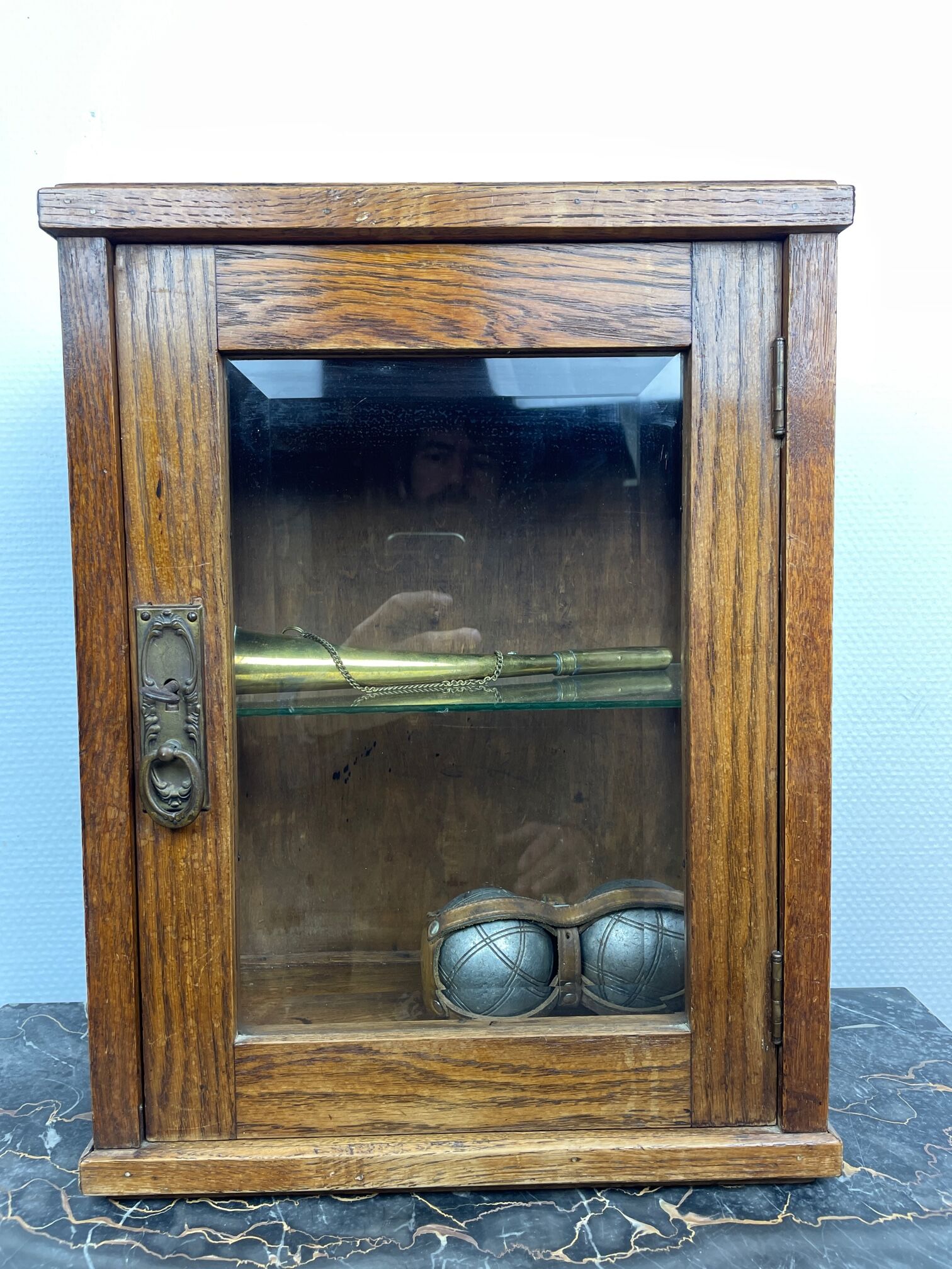 Antique wall cabinet